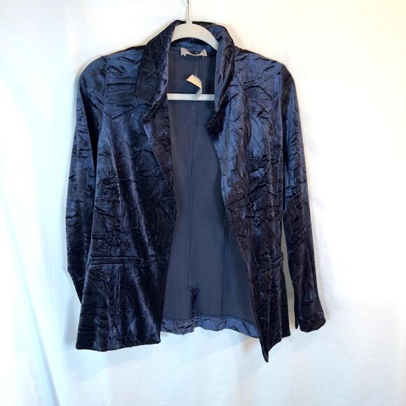 Lola & Sophie Nightwatch Velvet Tank & Blazer Set Size S NWT - Picture 3 of 10